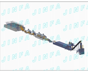 高強(qiáng)低伸后紡生產(chǎn)線